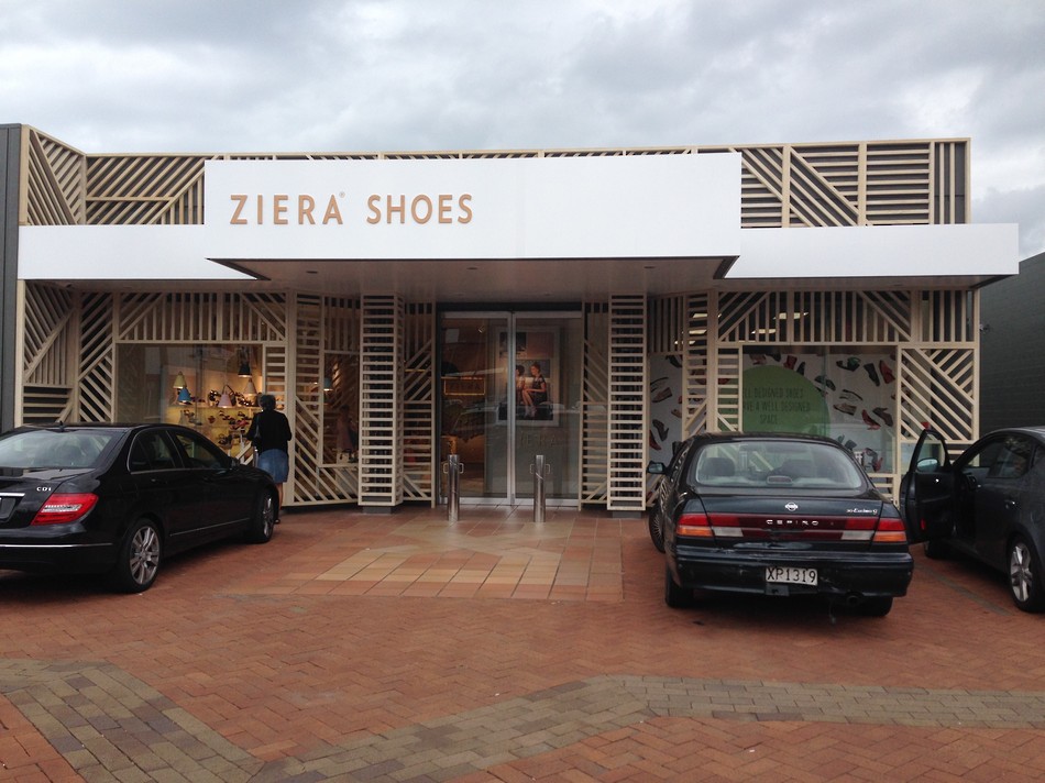 Shop Front Sign - Ziera Shoes